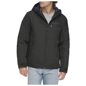 Tommy Hilfiger Men's XL Performance Jacket Coat Full Zip Lined Black NWT $160